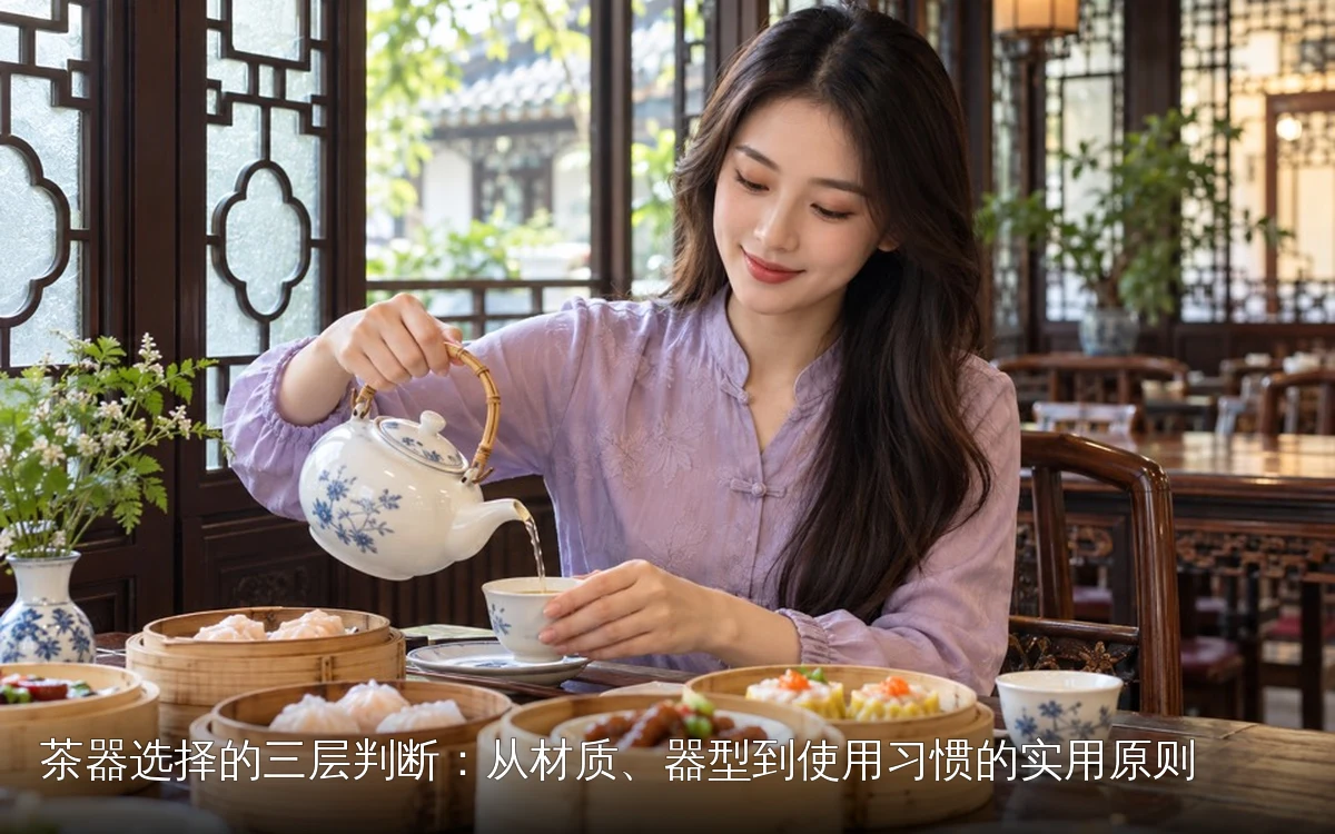 茶器选择的三层判断:从材质、器型到使用习惯的实用原则