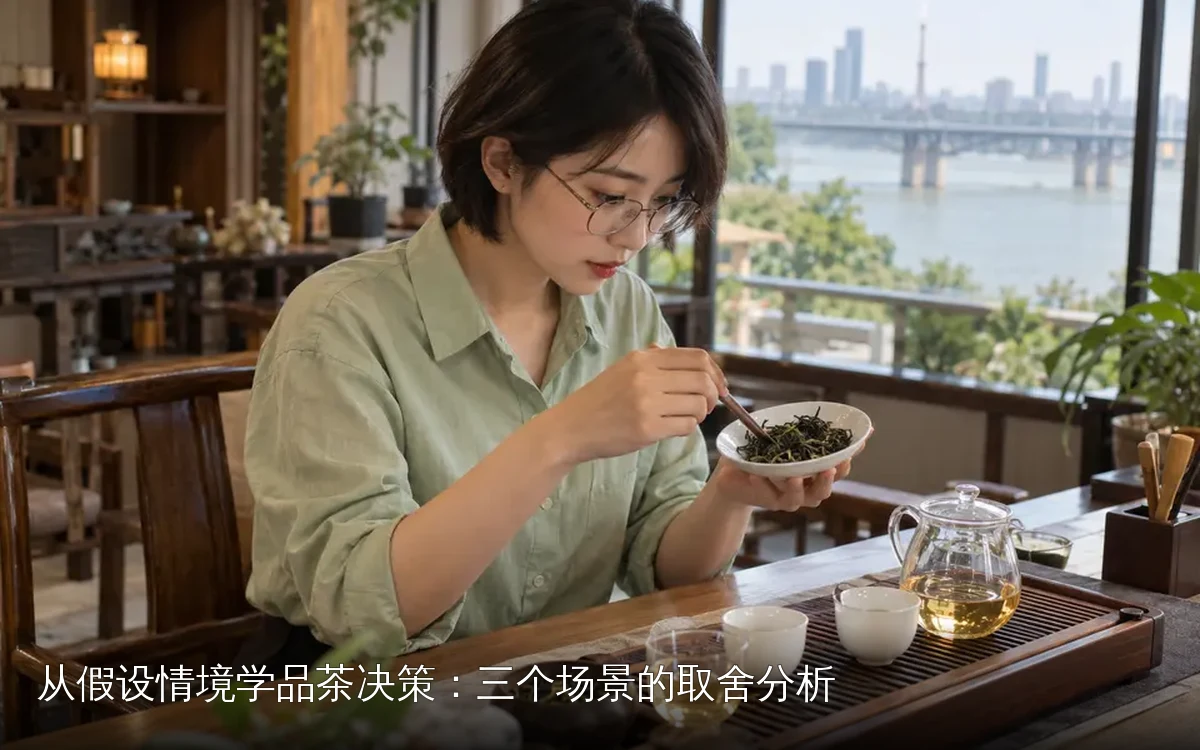 从假设情境学品茶决策:三个场景的取舍分析